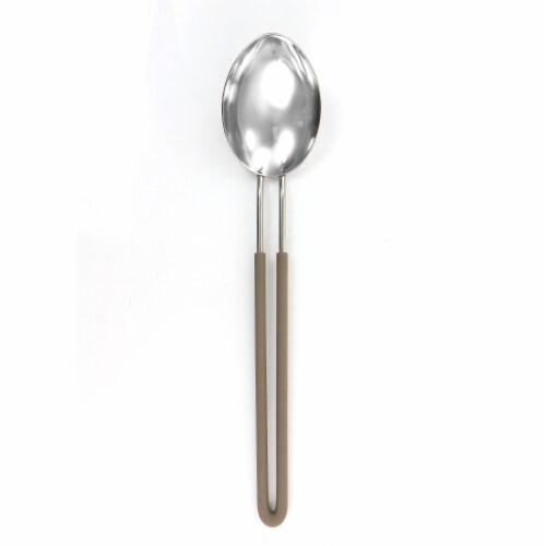 Martha Stewart Gray Stainless Steel Spoon Perspective: back
