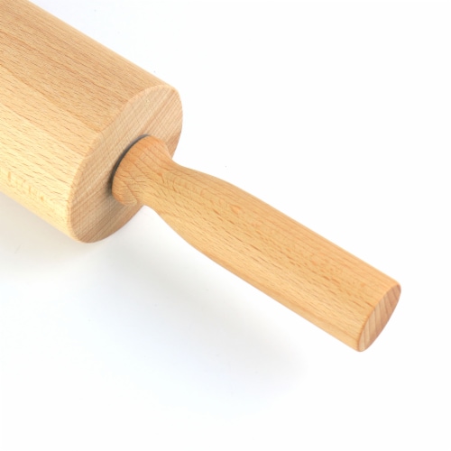 Martha Stewart Beech Wood Rolling Pin Perspective: back