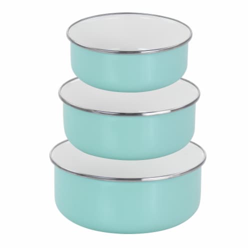 Martha Stewart Nesting Container and Lid Set Perspective: back