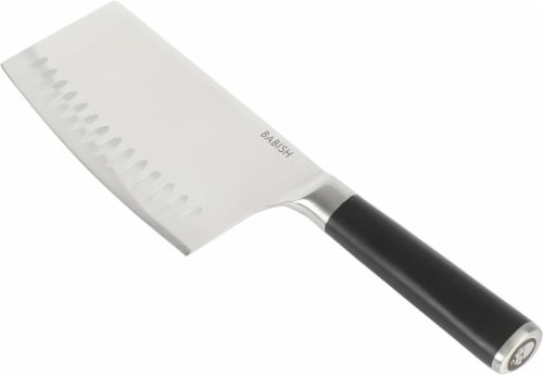 Babish German Steel Cleaver Kitchen Knife 6.5 in Perspective: back