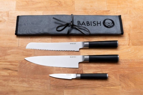 Babish Cutlery Starter Set + Carry Roll Perspective: back