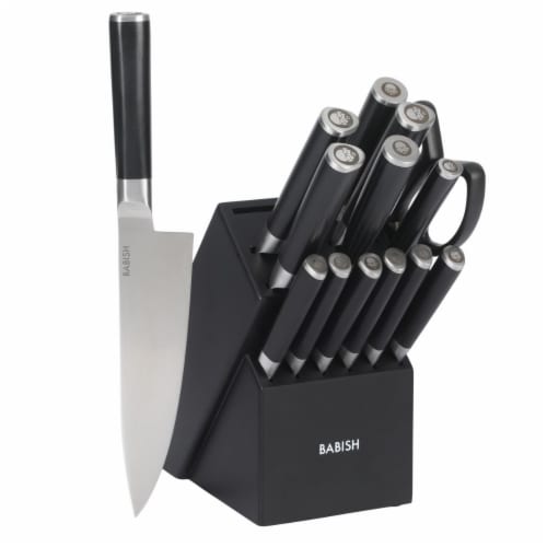 Babish Cutlery Block Set Perspective: back