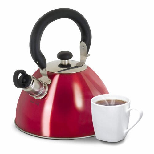 Mr Coffee, Kitchen, Mr Coffee Red Whistling Tea Kettle 8 Qt New In Box