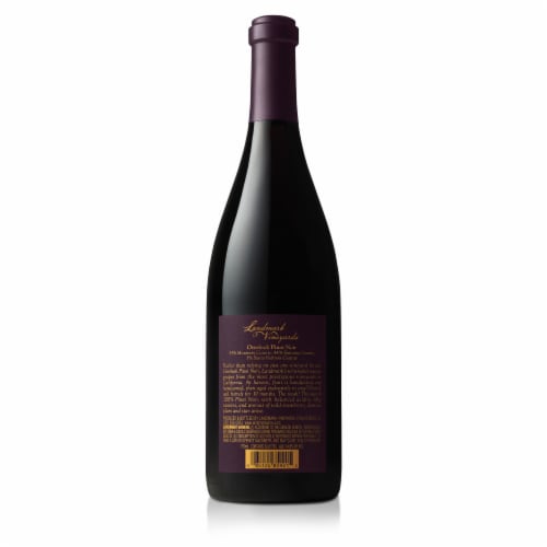 Landmark Overlook Pinot Noir California Red Wine Perspective: back