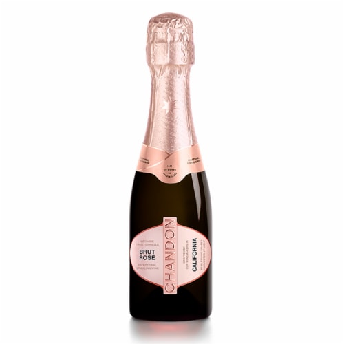 Chandon California Rose Sparkling Wine Perspective: back