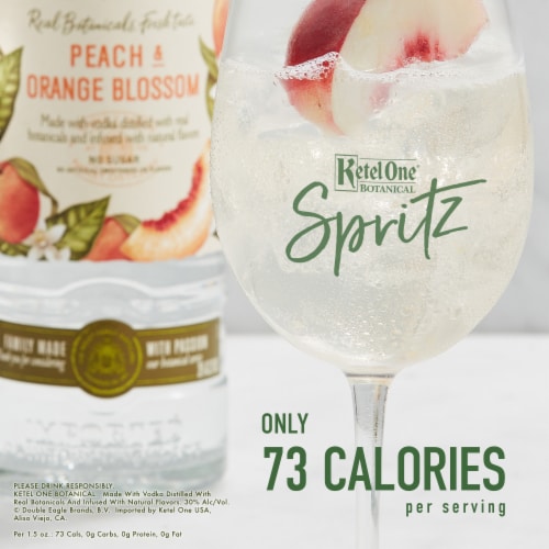 Ketel One Botanical Peach & Orange Blossom Perspective: back