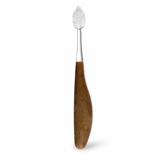 Radius Source Super Soft Floss Toothbrush Perspective: back