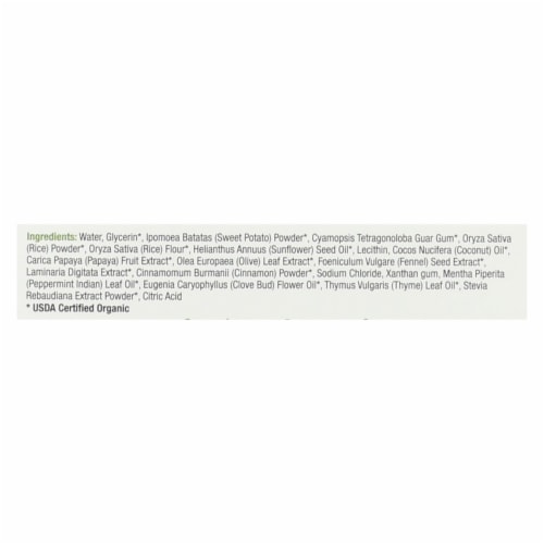RADIUS Canine Organic Dental Solutions Kit Puppy Perspective: back