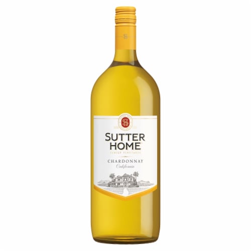 Sutter Home Chardonnay California White Wine 1.5 L Perspective: back