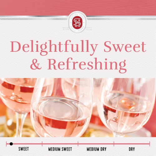 Sutter Home® Pink Moscato California Blush Wine Perspective: back