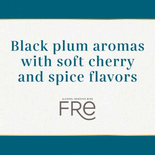 FRE Alcohol-Removed Merlot California Red Wine 750 ml Perspective: back