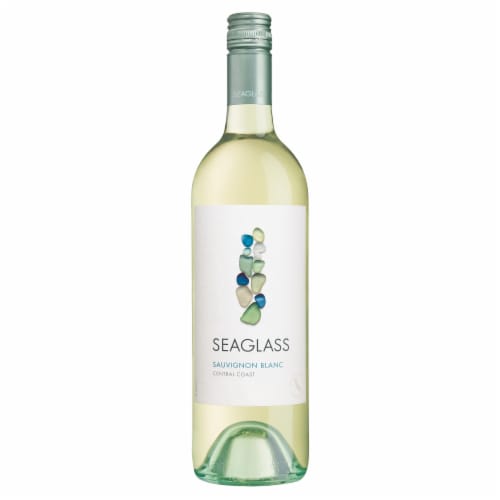 SEAGLASS Sauvignon Blanc California White Wine 750 ml Perspective: back