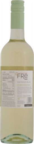 Fre Sauvignon Blanc Alcohol-Removed California White Wine Perspective: back