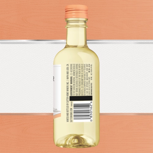 Sutter Home Moscato California White Wine 4 bottles/ 187 ml Perspective: back