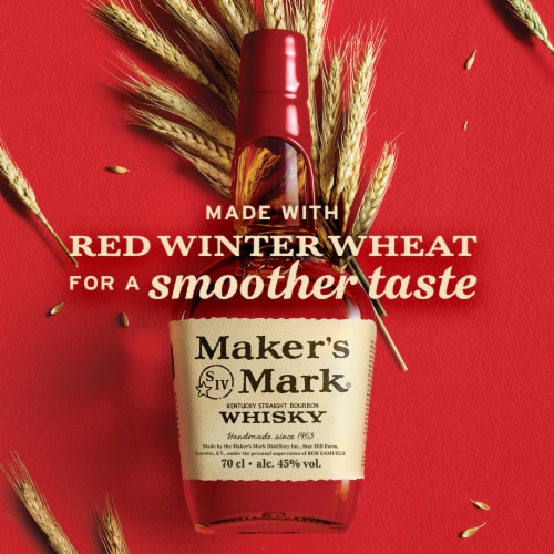 Maker's Mark Bourbon Whisky Perspective: back