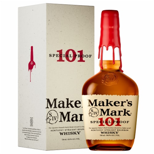 Maker's Mark 101 Bourbon Whisky Perspective: back