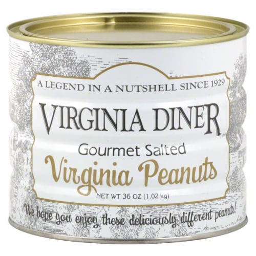 Virgina Diner® Salted Peanuts Perspective: back