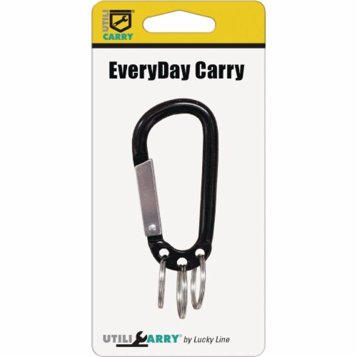 Lucky Line Utilicarry C Clip Key Ring 3 Ring U13301 1 Fry s Food Stores