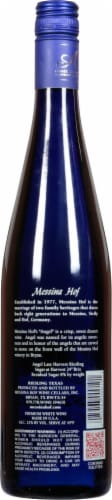 Messina Hof Angel Riesling Texas White Wine Perspective: back