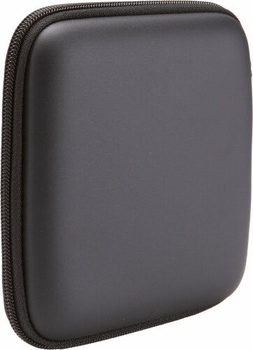 Case Logic Fabric 24-Capacity Heavy Duty CD Wallet - Black Perspective: back