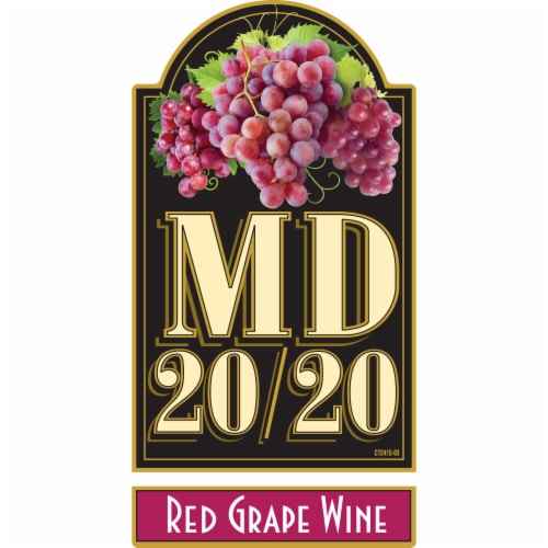 Mogen David 20/20 Red Grape New York Wine Perspective: back