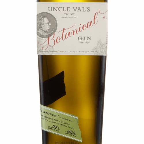 Uncle Val's Botanical Dry Gin Perspective: back