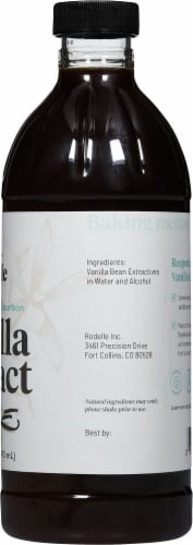 Rodelle Pure Madagascar Bourbon Vanilla Extract Perspective: back