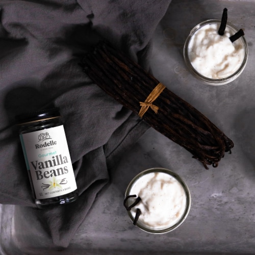 Rodelle Gourmet Vanilla Beans Perspective: back