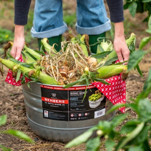 Behrens 32S Bushel Utility Basket Perspective: back