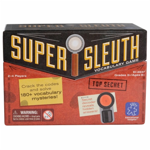 Educational Insights Super Sleuth Vocabulary Game Perspective: back