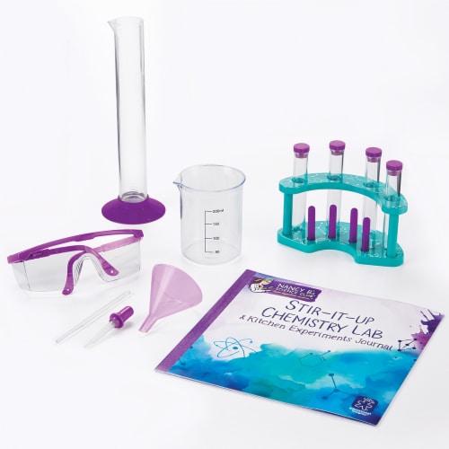 Educational Insights Nancy B's Science Club Stir-It-Up Chemistry Lab and Kitchen Experiments Journal Perspective: back