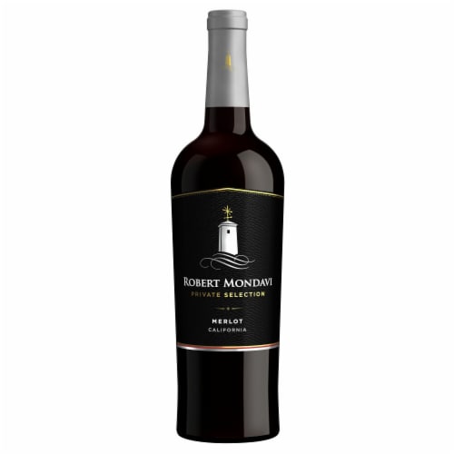 Robert Mondavi Private Selection Merlot Red Wine Perspective: back