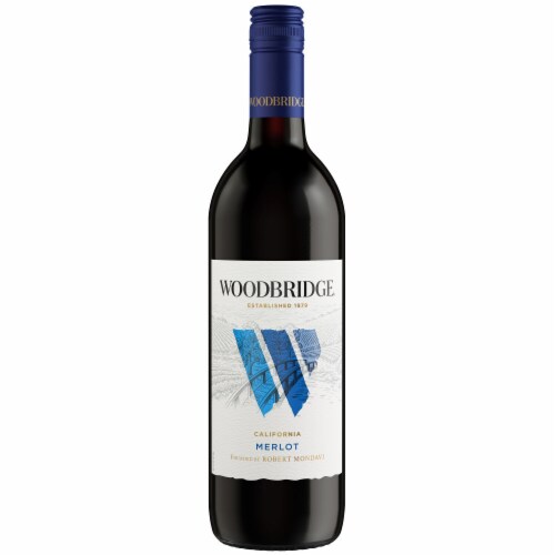 Woodbridge Merlot Red Wine Perspective: back