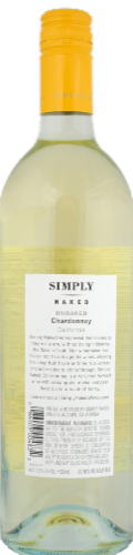 Simply Naked Unoaked Chardonnay Perspective: back