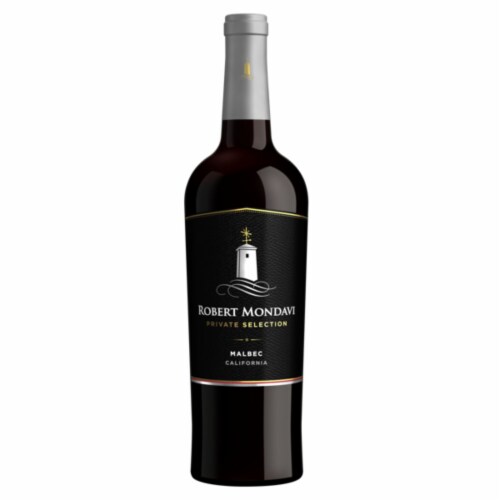 Robert Mondavi Private Selection Malbec Red Wine Perspective: back