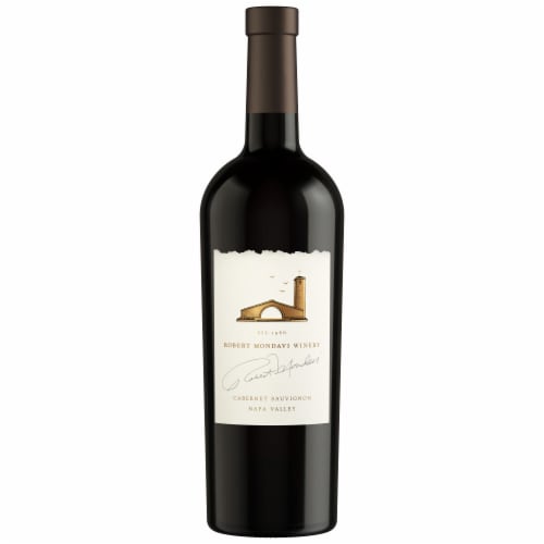 Robert Mondavi Winery Napa Valley Cabernet Sauvignon Red Wine Perspective: back