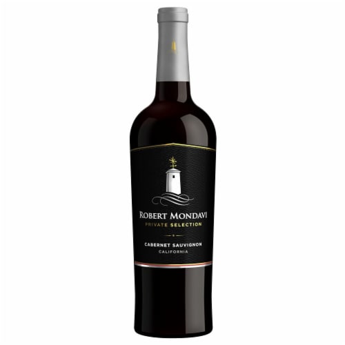 Robert Mondavi Private Selection Cabernet Sauvignon Red Wine Perspective: back