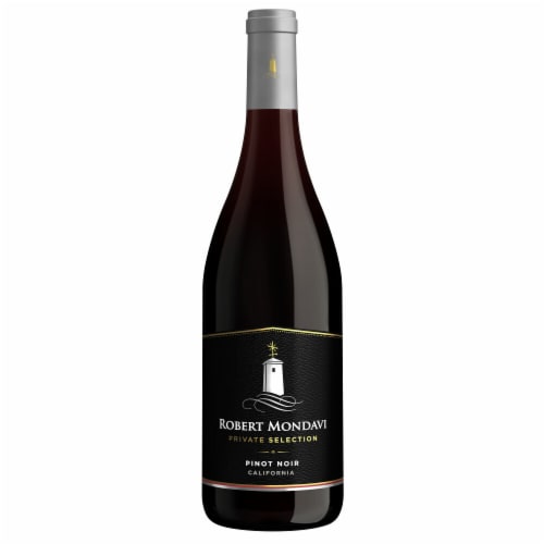 Robert Mondavi Private Selection Pinot Noir Red Wine Perspective: back