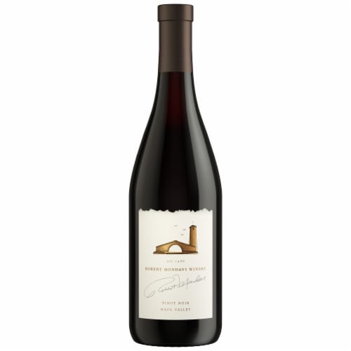 Robert Mondavi Winery Napa Valley Pinot Noir Red Wine Perspective: back