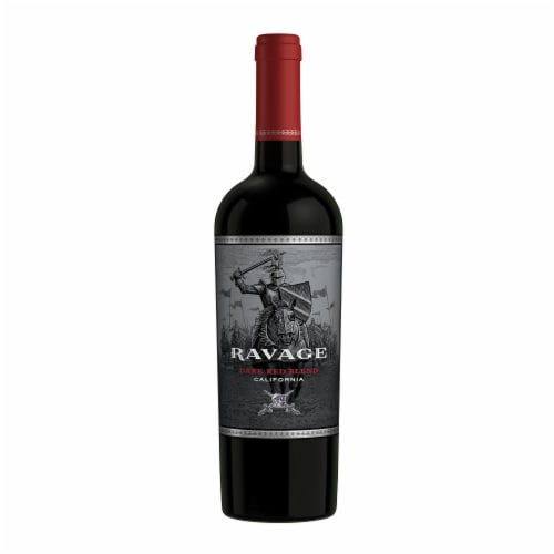 Ravage Dark Side Red Blend Red Wine Perspective: back