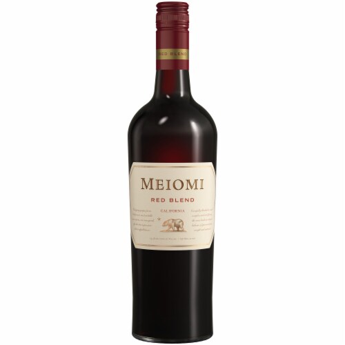 Meiomi California Red Blend Red Wine Perspective: back