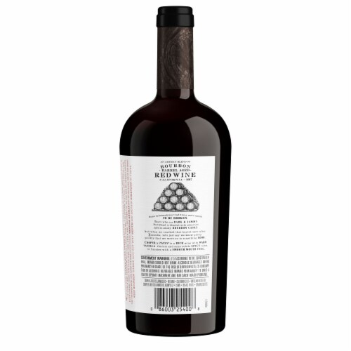 Cooper & Thief Bourbon Barrel Aged Red Blend California Wine Perspective: back