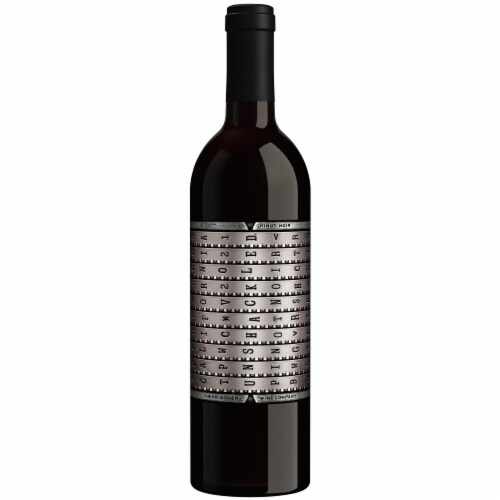 The Prisoner Wine Company Unshackled Pinot Noir Red Wine Perspective: back