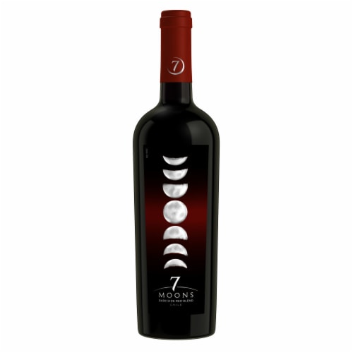 7 Moons Dark Side Red Blend Red Wine Perspective: back