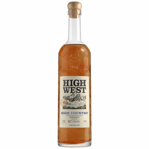 High West Utah High Country American Single Malt Whiskey Perspective: back