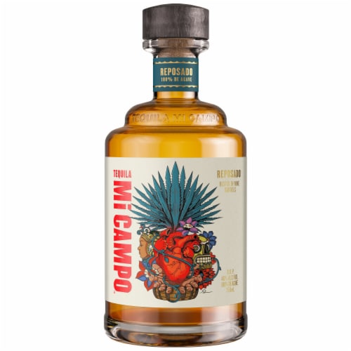 Mi Campo Reposado Tequila Perspective: back