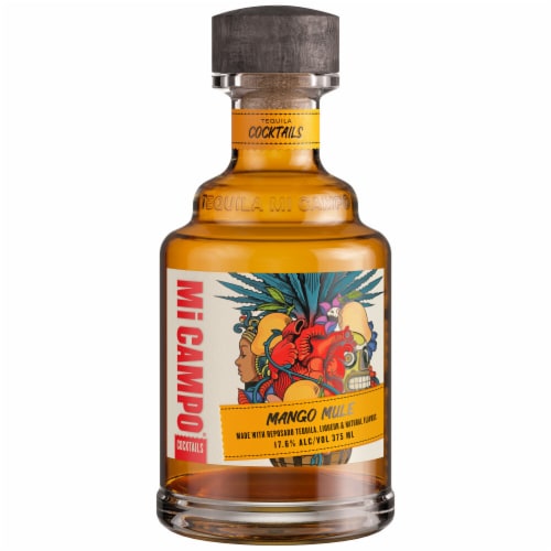 Mi Campo Reposado Tequila Mango Mule Premixed Cocktail Perspective: back