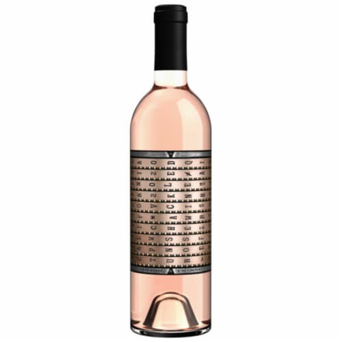 The Prisoner Wine Company Unshackled Rose Wine Perspective: back