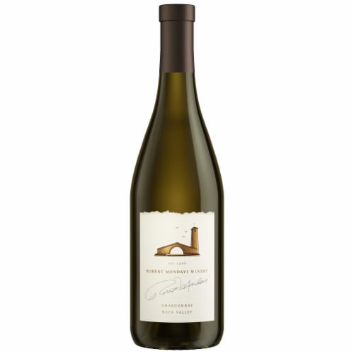Robert Mondavi Winery Napa Valley Chardonnay White Wine Perspective: back