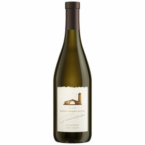 Robert Mondavi Winery Napa Valley Chardonnay White Wine Perspective: back